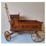 J.P. Bartholomew Co. "Beary Bros. Soap" Toy Wagon