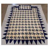 Quilted Bedspread, Twin Size w/Matching Pillow