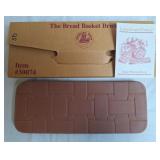 Longaberger Pottery Bread Basket Brick