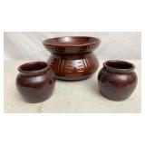 RRP Planter & Stoneware Bean Crocks