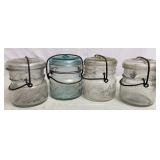 Antique Ball & Atlas Half Pint Bail Top Fruit