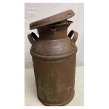 Antique Small Fairmont Milk Can