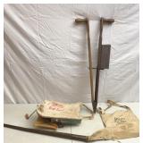 Primitive Corn Planter & Seed Sowers