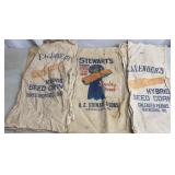 (6) Calendarï¿½s & (1) Stewart Hybrid Seed Sacks