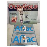 Old Gold Replica Metal Sign (16.5x12)