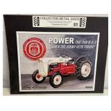 Ford Tractor Lithographed Metal Sign