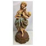 Chalk Ware Statue 26in tall