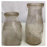 Antique North Canton & St. James Half Pint Milk