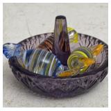 Ring Holder & Glass Candies