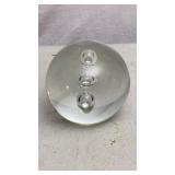 Controlled Bubble Paperweight