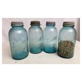 Antique Ball Perfect Mason Half Gallon Fruit Jars