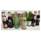 Vtg Coca Cola Flat & Commemorative Bottles