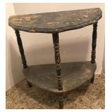 Antique Half rd table