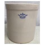Antique 1-gal RRP Crown Crock
