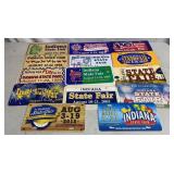 Indiana State Fair License Plates (plastic)