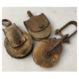 Antique Pulleys