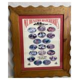 Framed Mt. Healthy Hatcheries print