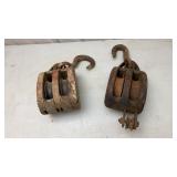 Antique Pulleys