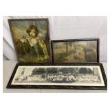 Antique George Hitchcock Prints & Yard-Photo