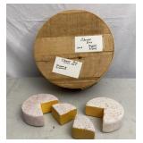 Antique Cheese Box & Plastic Cheese