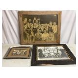Vtg Framed Greensburg & Sandcreek HS