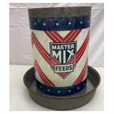 Master Mix Galvanized Feeder