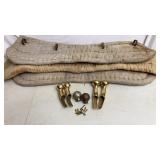 Horse Collar Pads & Brass Hames Toppers