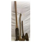 Primitive Broad Axe, Forestry Axe