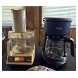 GE Food Processor and Mr. Coffee