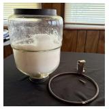 Early Sugar/Flour Hanging Glass Jar