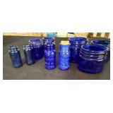 VTG Cobalt Blue Medicine Bottles