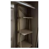 White Ladder Shelving Unit