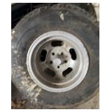 Slot Aluminum Deep Dish Rims/Tires. 4 Total