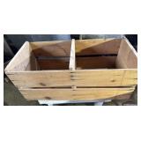 Large Wooden Orange Crate