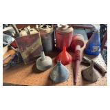VTG Gas Cans/ Funnel