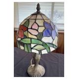 VTG Stain Glass Lamp