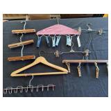 VTG Wooden Hangers/Metal Hangers