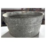 Large Galvanized Tub