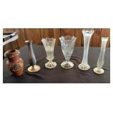 Cut Glass Vases
