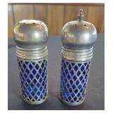 Godinger Cobalt Blue Salt and Pepper