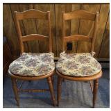 Early Farmhouse Ladder Back Chairs