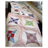 Unfinished Quilt and Quilt Blocks