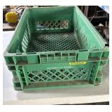 Heavy Duty Plastic Milk Crate