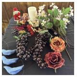 VTG Grapes, Silk Flowers