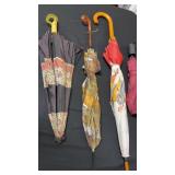 VTG Lucite Handled Umbrellas and Others