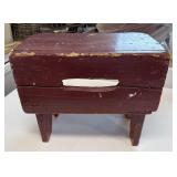 Early Red Step Stool