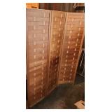 MCM Woven 3 Panel Room Divider