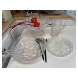 Plastic Punch Bowls, Dippers