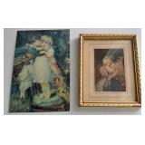 VTG Metal Art Print 'Over The Garden Wall'