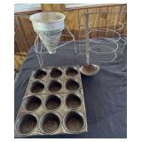Early Pie Rack, Cone Strainer